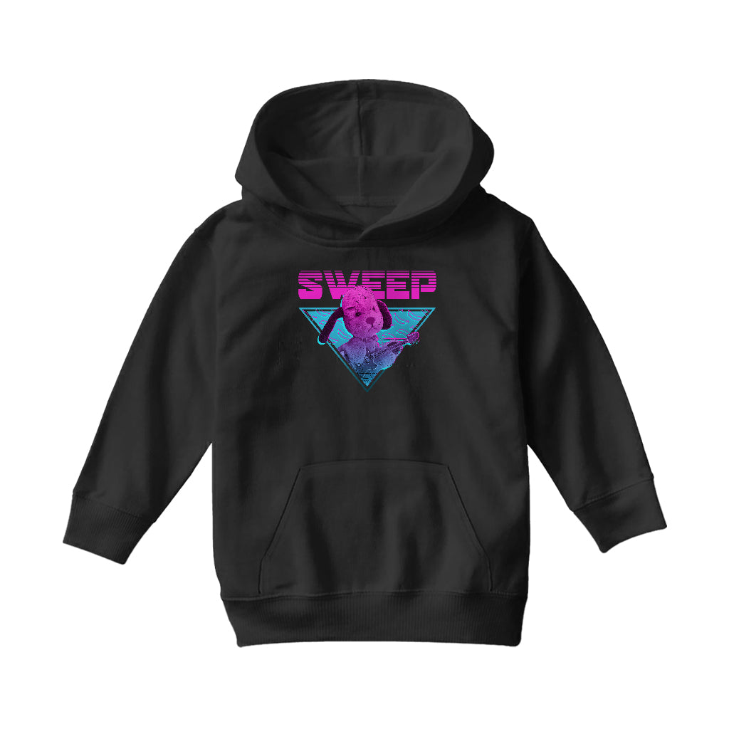 Sweep Guitar Kid's Hooded Sweatshirt-Sooty's Shop