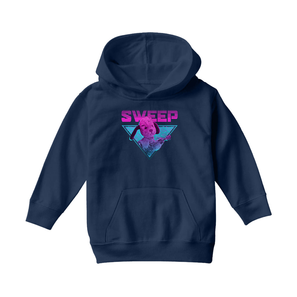 Sweep Guitar Kid's Hooded Sweatshirt-Sooty's Shop