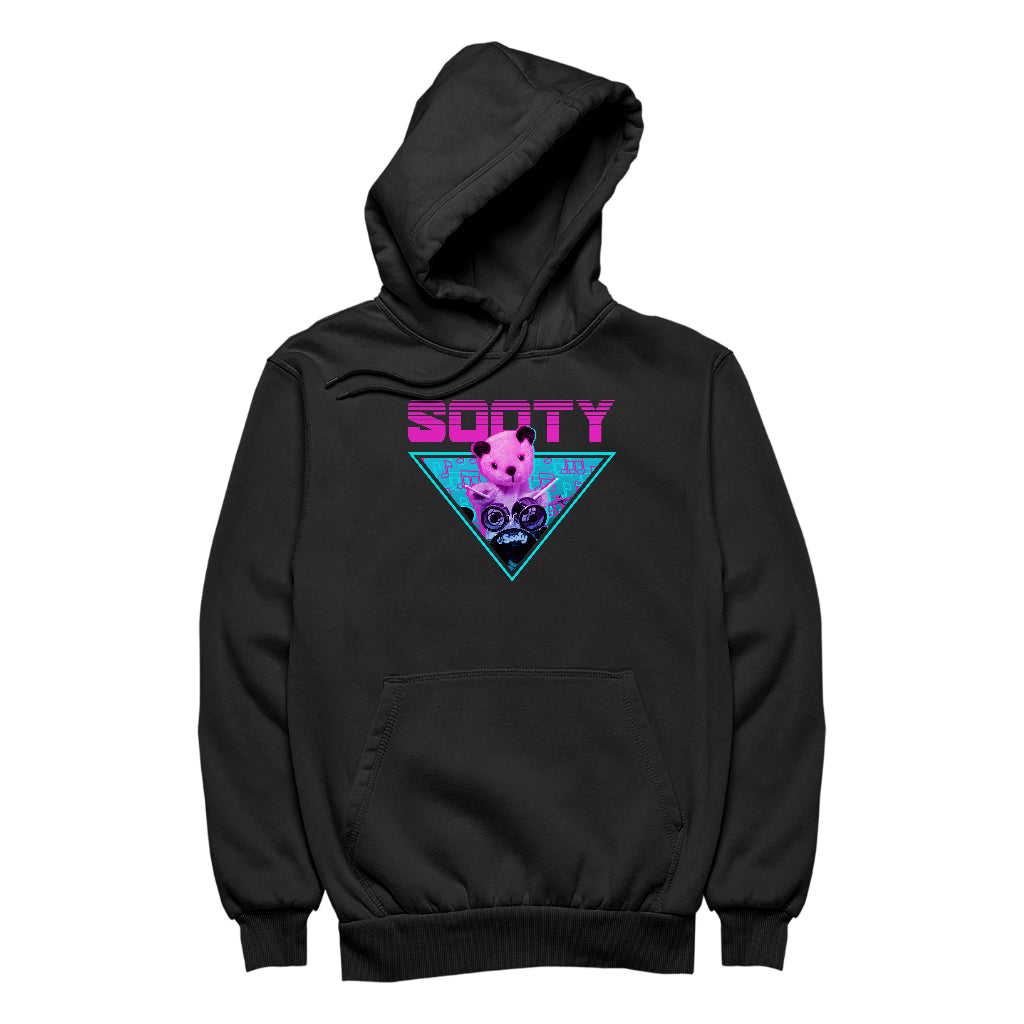 Sooty Drumming Men's Hooded Sweatshirt-Sooty's Shop