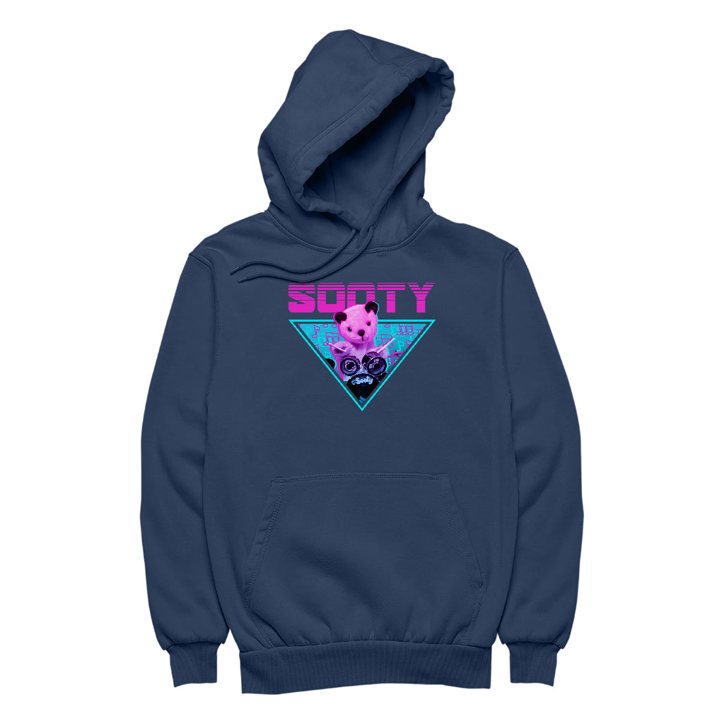 Sooty Drumming Men's Hooded Sweatshirt-Sooty's Shop