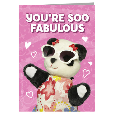 Soo You Are Soo Fabulous Greeting Card-Sooty's Shop
